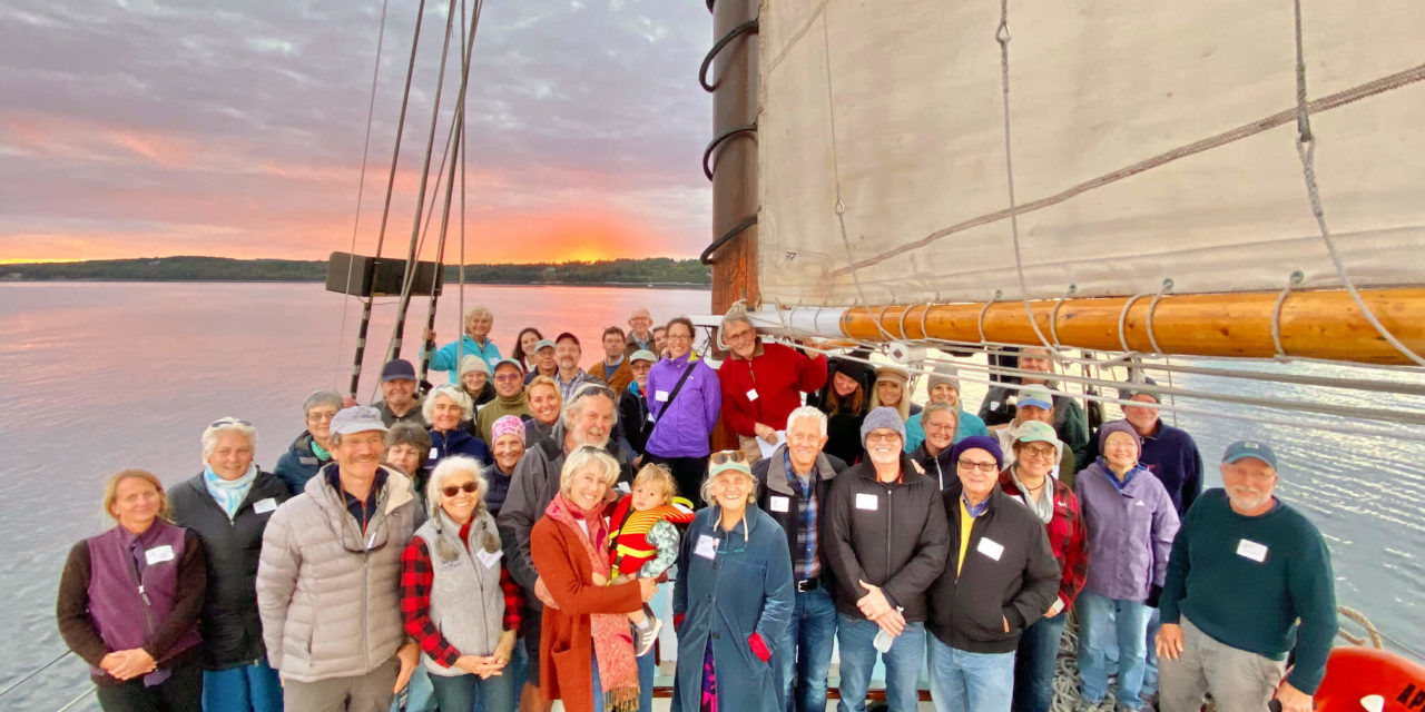Join us on September 29th from 4:30-6:30 for a Sunset Cruise Aboard Schooner Appledore – Raise Funds and Fun for the Stewardship Education Alliance